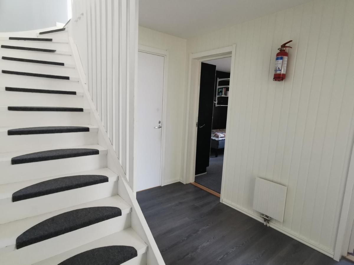 The White And Black House Villa Kalix Esterno foto