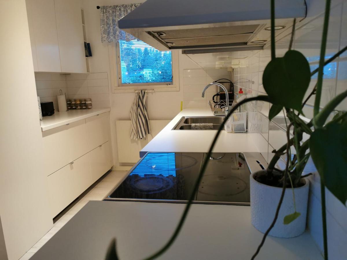 The White And Black House Villa Kalix Esterno foto